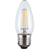 LED Filament Candle 4W E27 Clear Light Bulb -Chic Lighting Store 12807109 1154831946819787