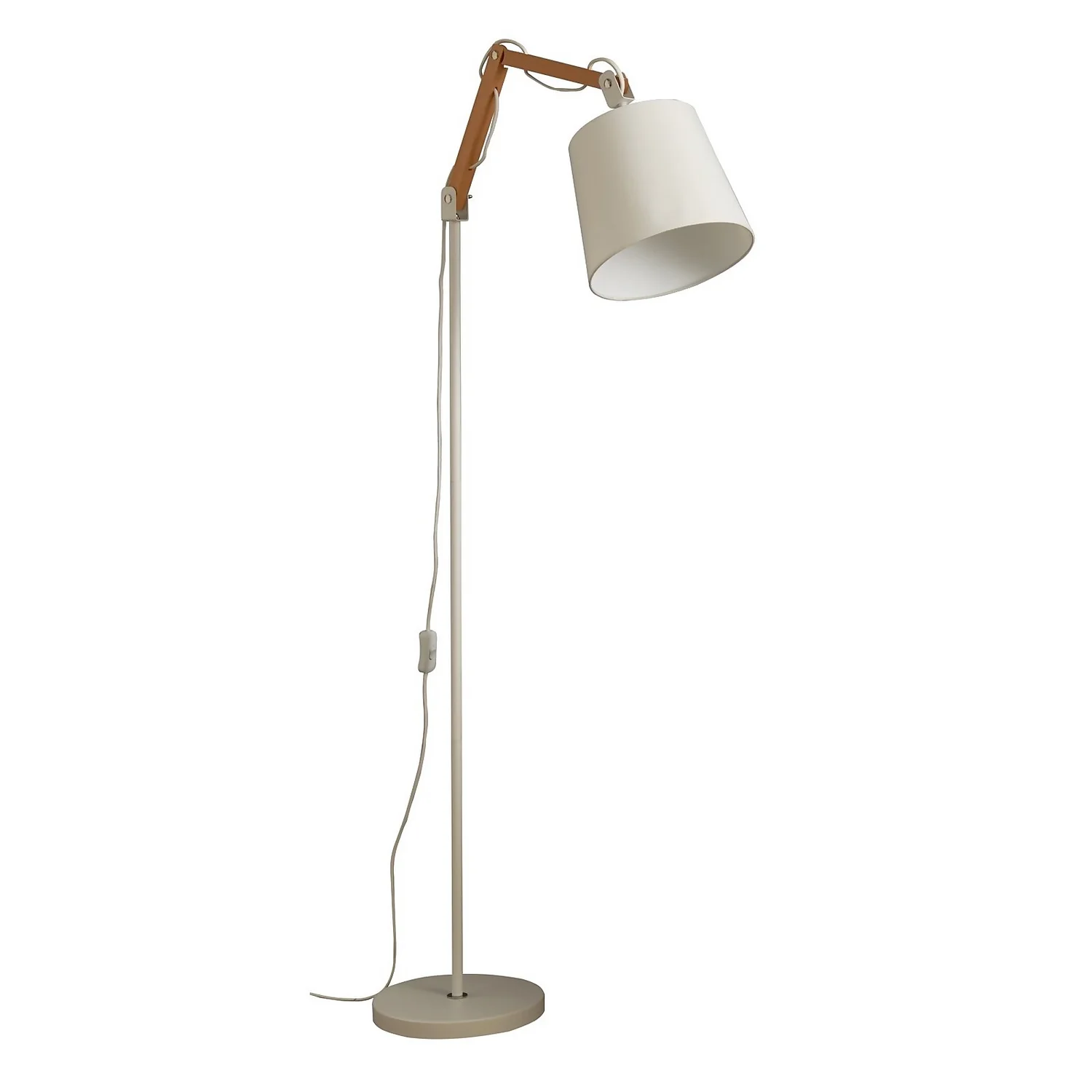 Caleb Floor Lamp - White 4 Caleb Floor Lamp - White - Image 2