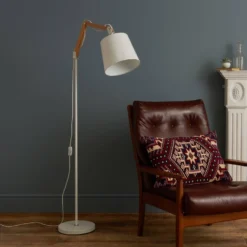 Caleb Floor Lamp - White 9 Caleb Floor Lamp - White -Chic Lighting Store 12809239 8234832987395329