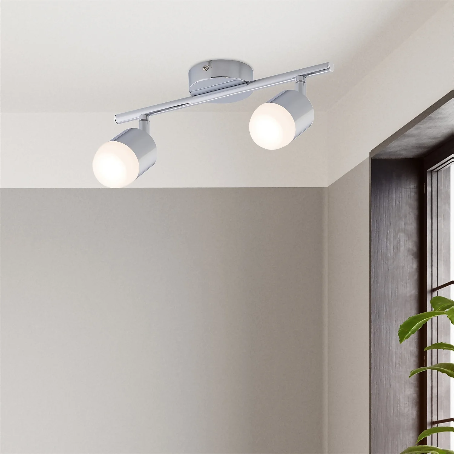 Pallas 2 Bar 4W LED Spotlight - Chrome 4 Pallas 2 Bar 4W LED Spotlight - Chrome - Image 2