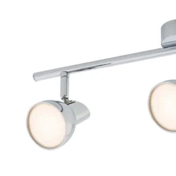 Apollo 3 Lamp LED Spotlight Bar - Chrome -Chic Lighting Store 12810237 8784843073862648