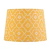 Patterned Tapered Lamp Shade - Yellow 2 Patterned Tapered Lamp Shade - Yellow -Chic Lighting Store 12812948 3724831969560582