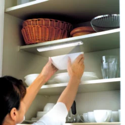 Arlec Lithium PIR LED Light Bar 28cm -Chic Lighting Store 12813238 6805007579858708