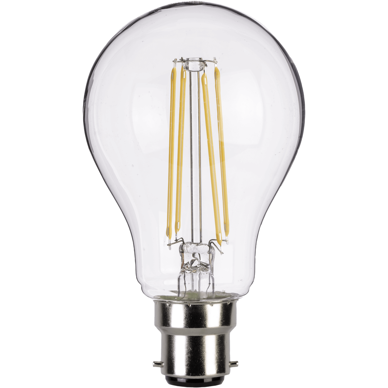 TCP LED Filament Clear Classic 6W BC Light Bulb - 3 Pack 3 TCP LED Filament Clear Classic 6W BC Light Bulb - 3 Pack