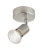 Rochdale 1x 35W Spotlight - Brushed Stainless Steel -Chic Lighting Store 12813666 3404843085909862