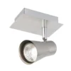 Swansea 1x 35W Spotlight - Brushed Stainless Steel -Chic Lighting Store 12813668 1734843086220923
