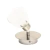 Arla 1x 28W Double Wall Spotlight - Satin Nickel 2 Arla 1x 28W Double Wall Spotlight - Satin Nickel -Chic Lighting Store 12813800 8134831968018534
