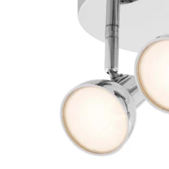 Apollo 3x 5W Round Plate LED Spotlight - Chrome -Chic Lighting Store 12813810 4514843087144866