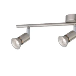 Rochdale 3 Lamp Spotlight Bar - Brushed Stainless Steel -Chic Lighting Store 12815760 2274843350383373
