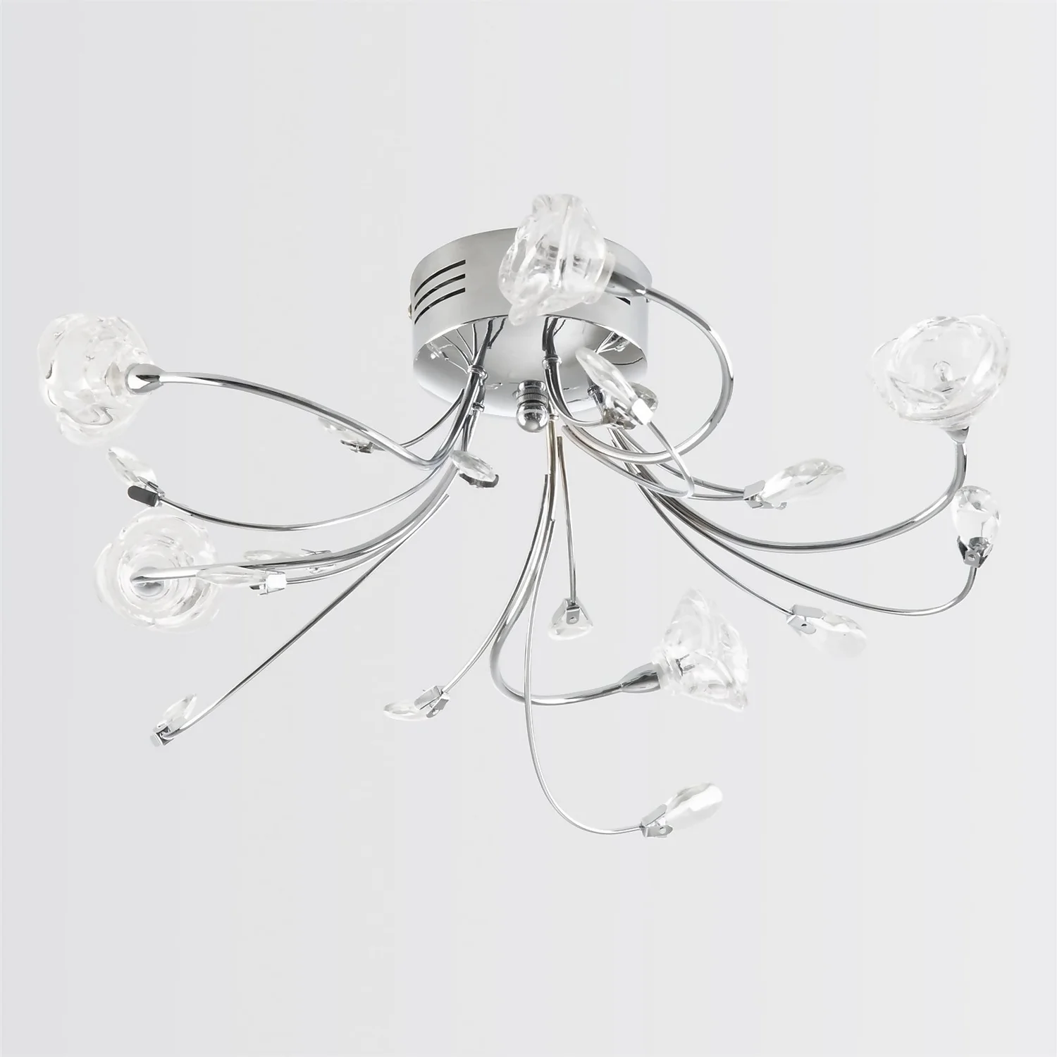 Flora 5 Lamp Semi-Flush Ceiling Light 6 Flora 5 Lamp Semi-Flush Ceiling Light - Image 4