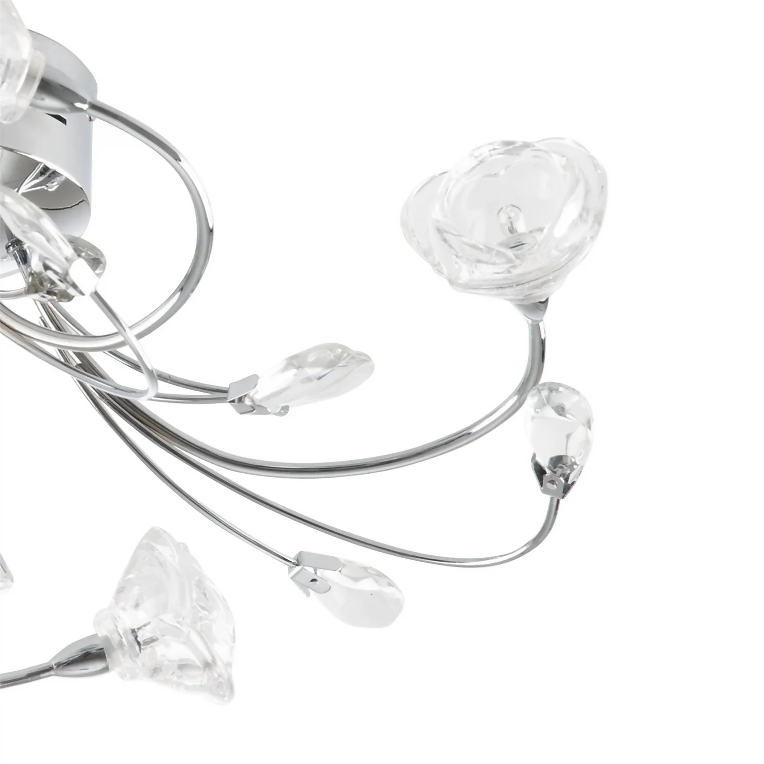 Flora 5 Lamp Semi-Flush Ceiling Light 7 Flora 5 Lamp Semi-Flush Ceiling Light - Image 5