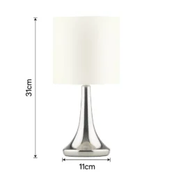 Mia Touch Table Lamp, Cream 15 Mia Touch Table Lamp, Cream -Chic Lighting Store 12816089 7894833201657000