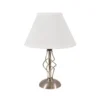 Darcie Satin Nickel Table Lamp 2 Darcie Satin Nickel Table Lamp -Chic Lighting Store 12816352 5014832141925441