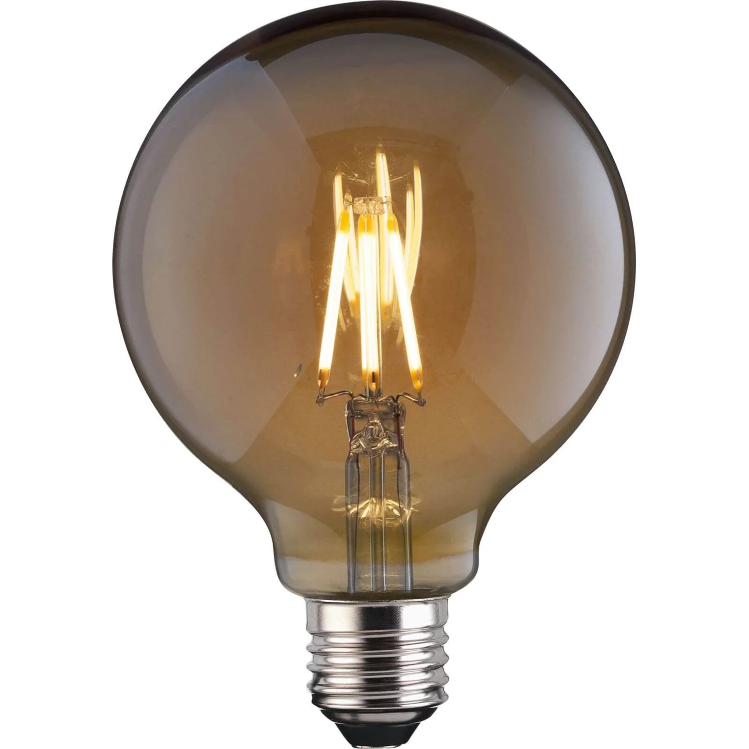 LED Filament Globe 6W E27 Vintage Light Bulb 3 LED Filament Globe 6W E27 Vintage Light Bulb