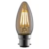 LED Filament Candle 4W B22 Vintage Light Bulb 1 LED Filament Candle 4W B22 Vintage Light Bulb -Chic Lighting Store 12817854 4774831958980059