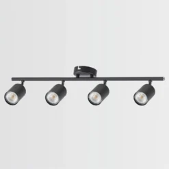 Travis 4 Light Spotlight Bar - Black -Chic Lighting Store 12817922 1984843359460239