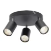 Travis 3 Light Spotlight Plate - Black 2 Travis 3 Light Spotlight Plate - Black -Chic Lighting Store 12818059 1324843359594714