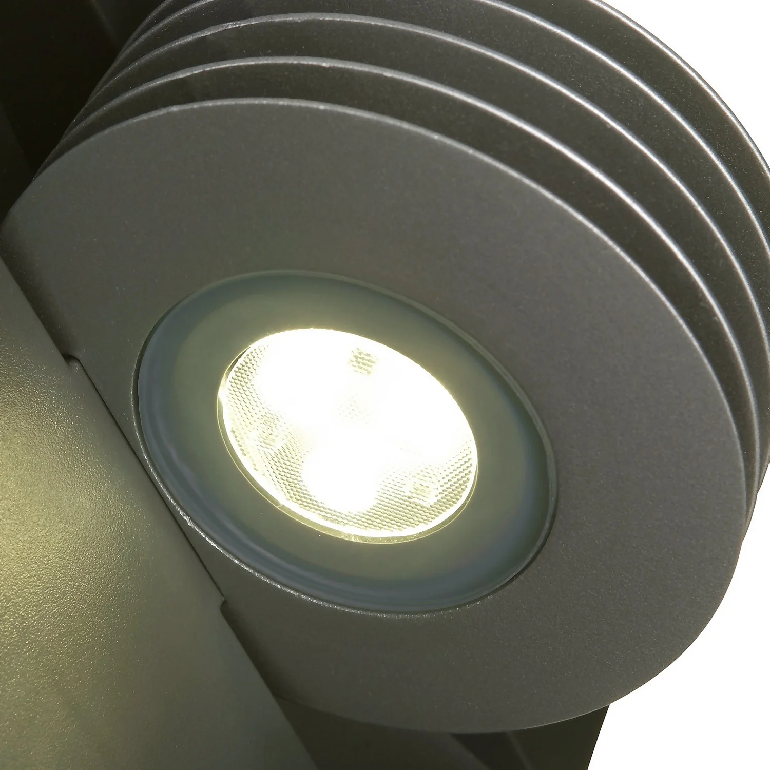 Lutec Split LED Up & Down Outdoor Wall Light - Anthracite 9 Lutec Split LED Up & Down Outdoor Wall Light - Anthracite - Image 7