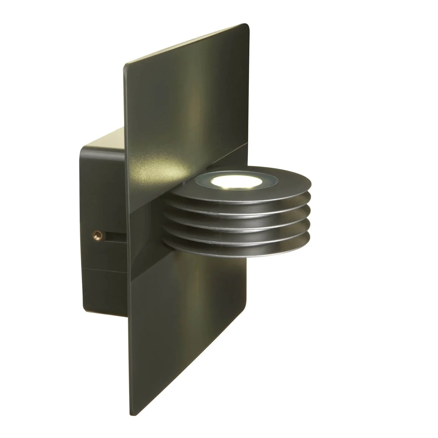 Lutec Split LED Up & Down Outdoor Wall Light - Anthracite 6 Lutec Split LED Up & Down Outdoor Wall Light - Anthracite - Image 4
