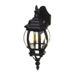 Lutec Canterbury E27 Outdoor Wall Lantern - Black 9 Lutec Canterbury E27 Outdoor Wall Lantern - Black -Chic Lighting Store 12819092 1504840987871118