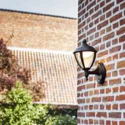 Lutec Unite LED PIR Outdoor Wall Light - Black -Chic Lighting Store 12819194 2504952877430275