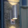 Lutec Rado Up/Down PIR Outdoor Wall Light - Stainless Steel 2 Lutec Rado Up/Down PIR Outdoor Wall Light - Stainless Steel -Chic Lighting Store 12819275 1544952877381213
