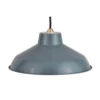 Retro Metal Easy Fit Pendant Light Shade - Blue 1 Retro Metal Easy Fit Pendant Light Shade - Blue -Chic Lighting Store 12819602 3924831916714970