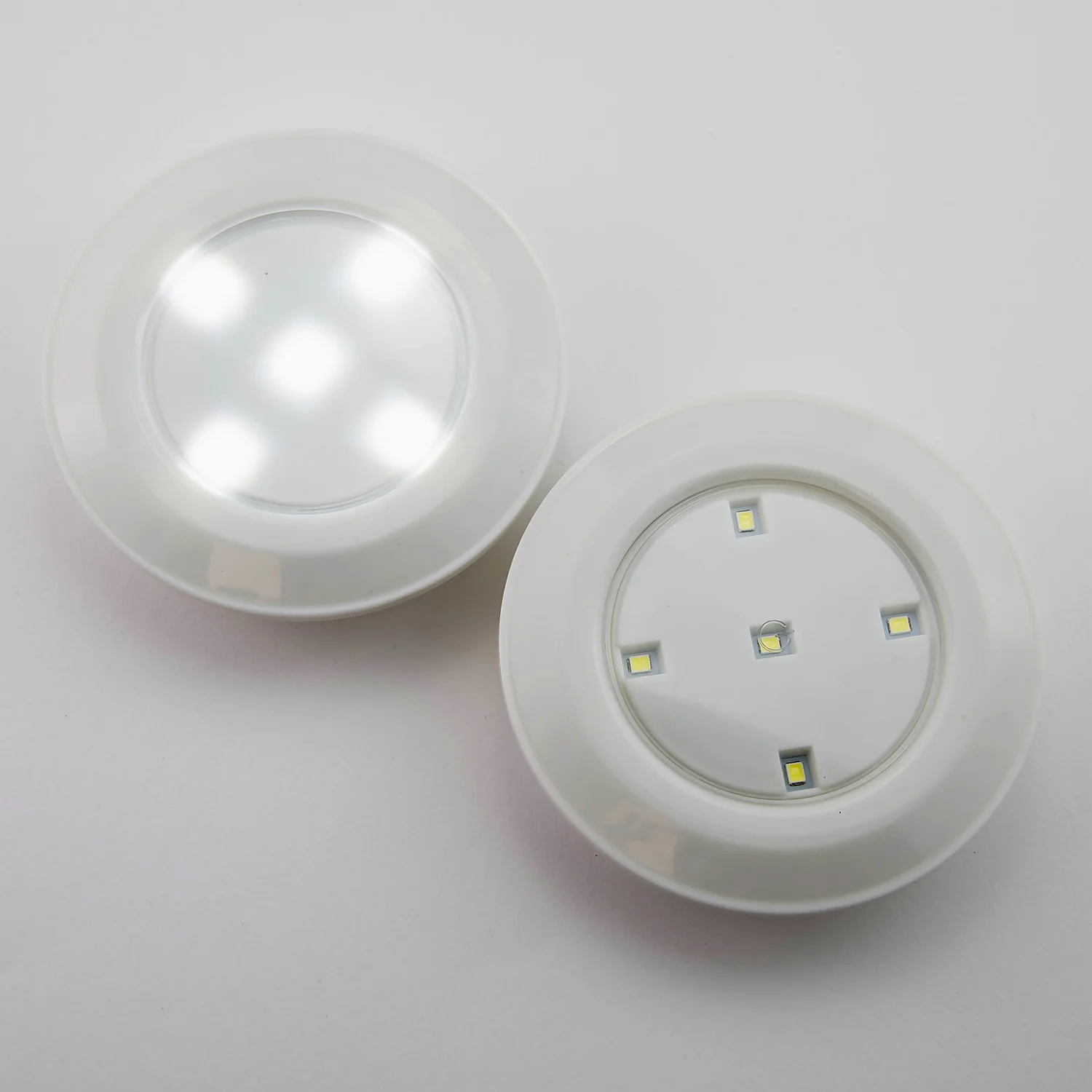 Arlec 2 Pack Round LED Push Lights 8 Arlec 2 Pack Round LED Push Lights - Image 6