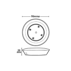 Arlec 2 Pack Round LED Push Lights 20 Arlec 2 Pack Round LED Push Lights -Chic Lighting Store 12823654 1265007580176534