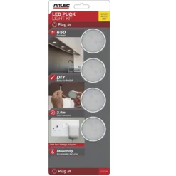 Arlec Warm White LED Puck Light Set 16 Arlec Warm White LED Puck Light Set -Chic Lighting Store 12823690 1034833197033640