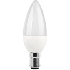 Chic Lighting Store 6 TCP LED Candle 40W SBC Warm Light Bulb - 2 Pack