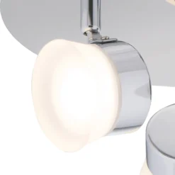 Paisley LED Bathroom Round Plate Spotlight - 3 X 4.5W -Chic Lighting Store 12826177 2294958071697052