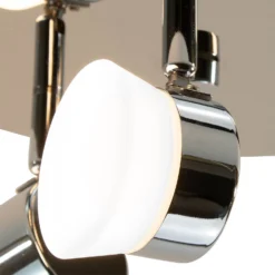 Paisley LED Bathroom Round Plate Spotlight - 3 X 4.5W -Chic Lighting Store 12826177 2504958071764897
