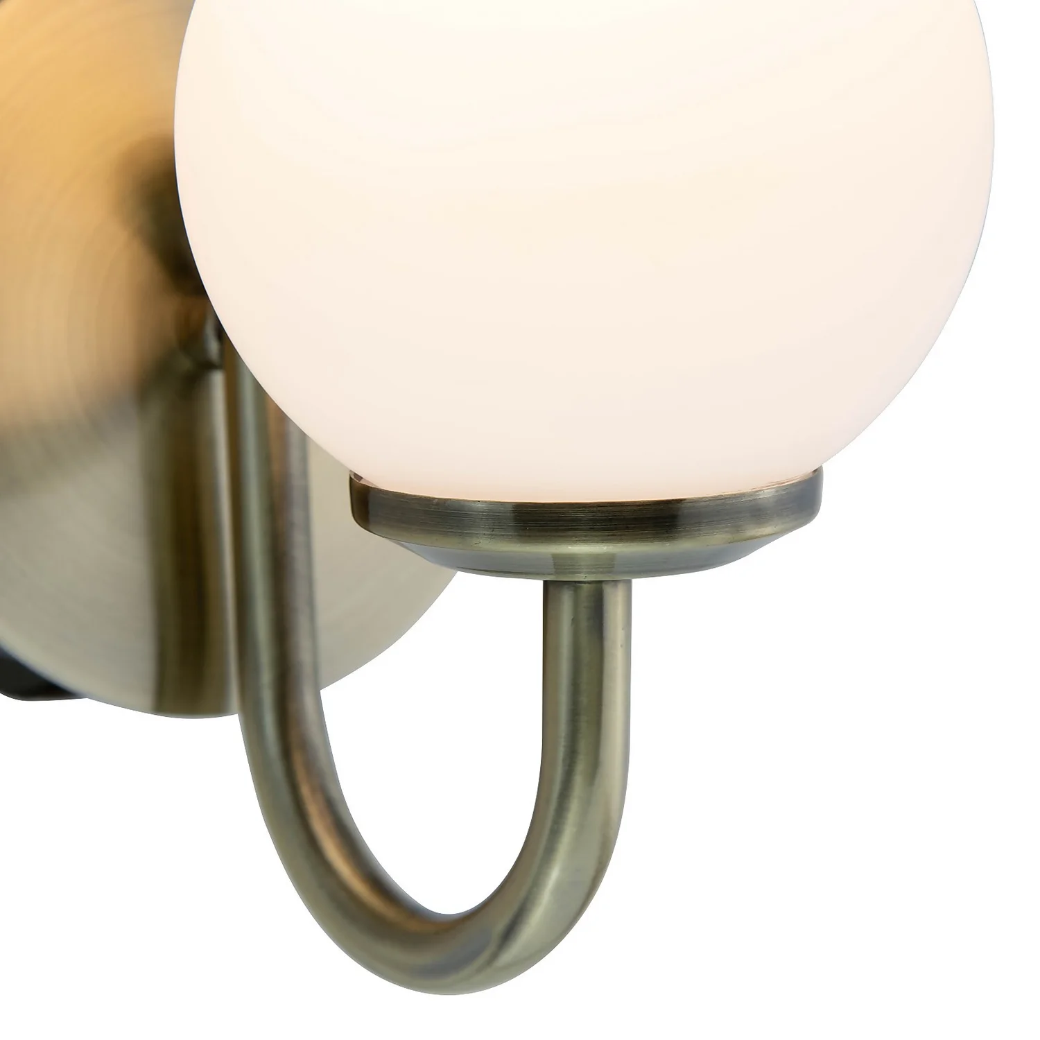 Victoria 6w Antique Brass LED Bathroom Wall Light 8 Victoria 6w Antique Brass LED Bathroom Wall Light - Image 6