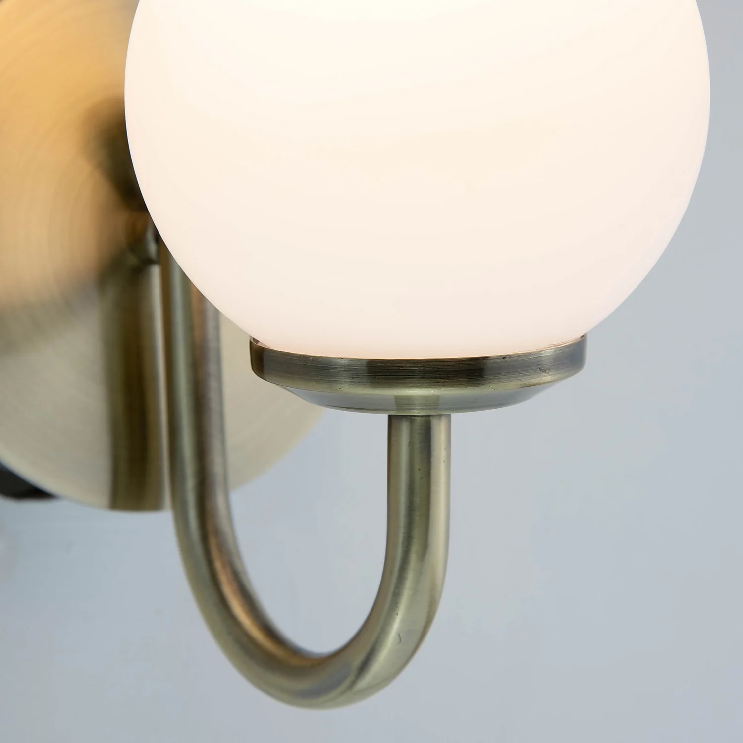 Victoria 6w Antique Brass LED Bathroom Wall Light 10 Victoria 6w Antique Brass LED Bathroom Wall Light - Image 8