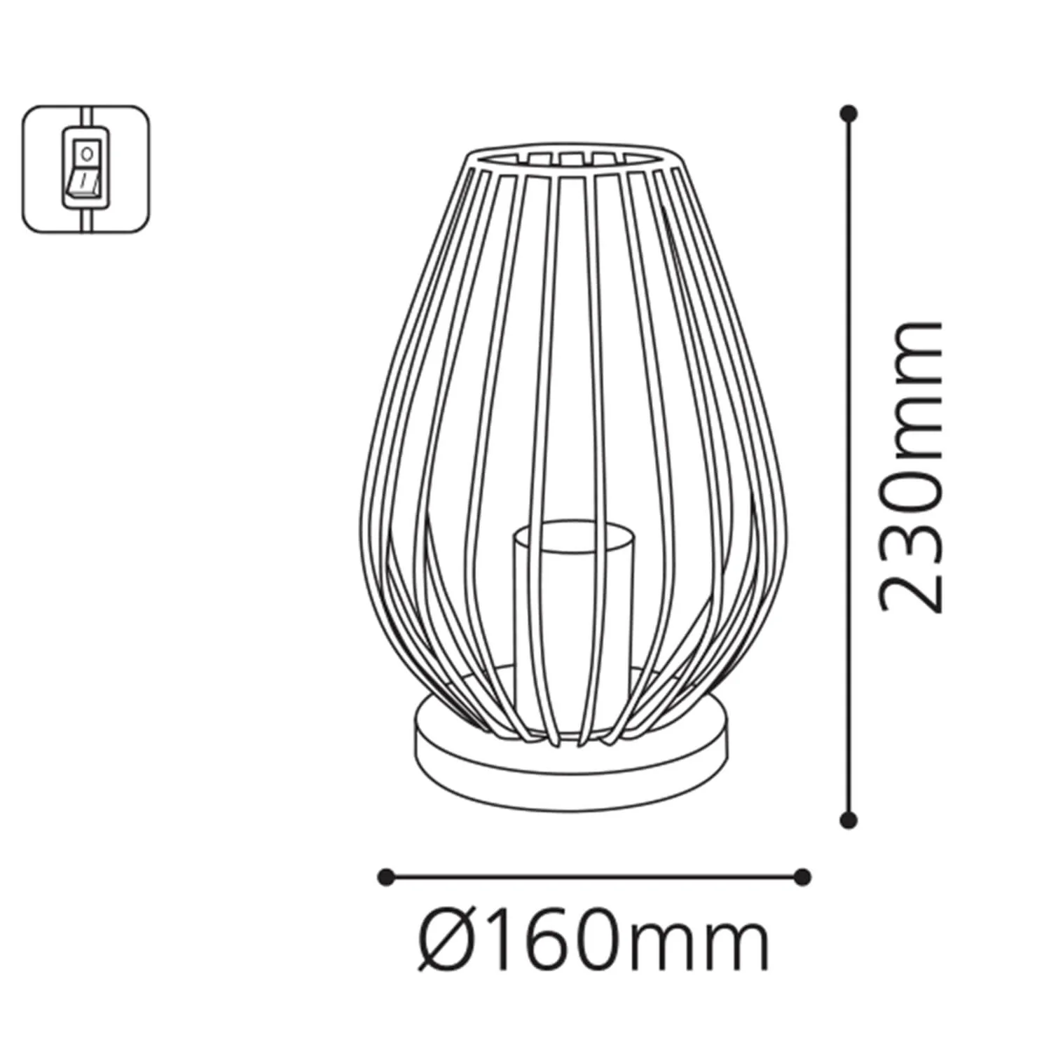 Eglo Newtown Table Lamp - Black 6 Eglo Newtown Table Lamp - Black - Image 4