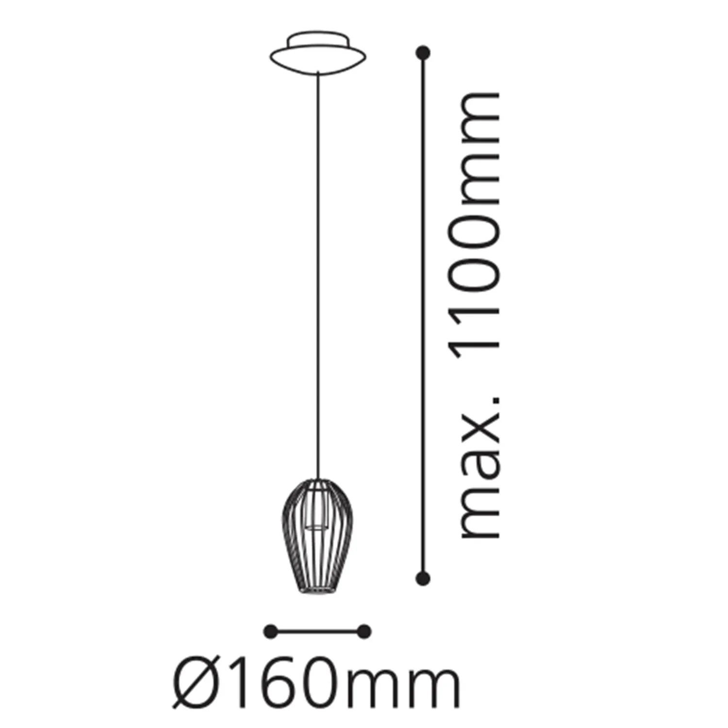 Eglo Newtown Pendant Ceiling Light - Black 6 Eglo Newtown Pendant Ceiling Light - Black - Image 4