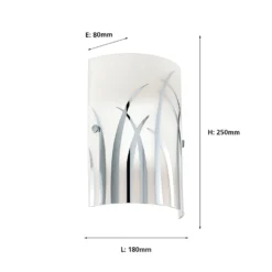 Eglo Rivato Wall Light - Chrome & White 8 Eglo Rivato Wall Light - Chrome & White -Chic Lighting Store 12828274 8534832952351522