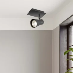 Swansea Single Spotlight - Black -Chic Lighting Store 12828395 6654843436405826