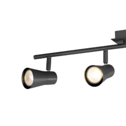 Swansea 4 Lamp Spotlight Bar - Black Nickel -Chic Lighting Store 12828398 1574843436480727