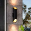Eglo Agolada Outdoor LED Wall Light - Black & Copper -Chic Lighting Store 12828401 1444952642933730