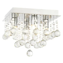 Orlando 23cm Square Flush - Chrome 6 Orlando 23cm Square Flush - Chrome -Chic Lighting Store 12831932 2084938927546246