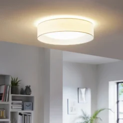 Eglo Pasteri Small Flush Light - White