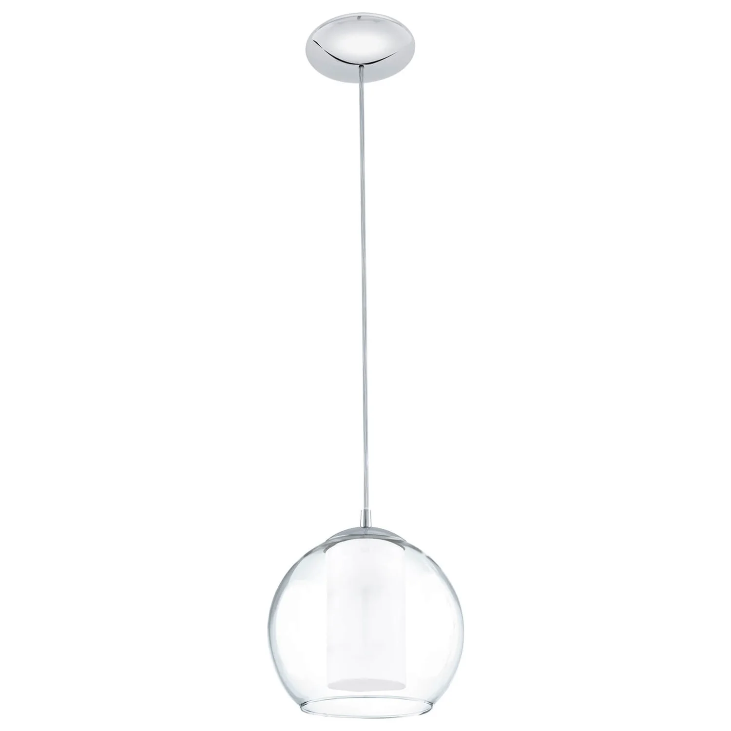 Eglo Bolsano 1 Light Pendant Light - Chrome 3 Eglo Bolsano 1 Light Pendant Light - Chrome