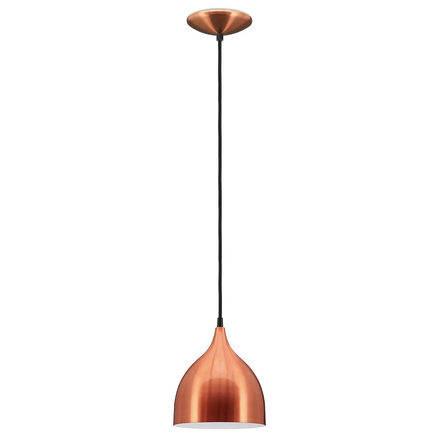 Eglo Coretto Pendant Light - Brushed Copper 4 Eglo Coretto Pendant Light - Brushed Copper - Image 2