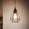 Eglo Tarbes Small Pendant Light - Black 1 Eglo Tarbes Small Pendant Light - Black -Chic Lighting Store 12836707 1214940998958715