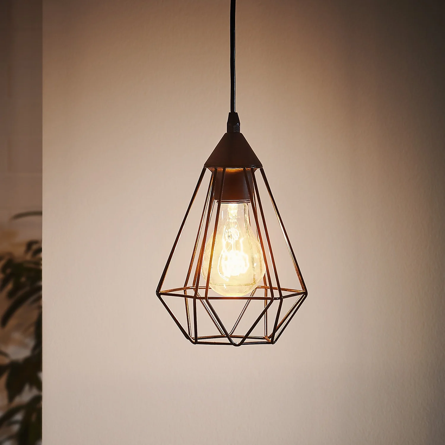 Eglo Tarbes Small Pendant Light - Black 3 Eglo Tarbes Small Pendant Light - Black