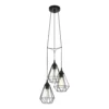 Eglo Tarbes 3 Light Cluster Pendant Light - Black 2 Eglo Tarbes 3 Light Cluster Pendant Light - Black -Chic Lighting Store 12836712 1294831940578851