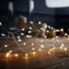 240 Large LED Silver Copper Wire Garland Christmas Lights - Warm White 1 240 Large LED Silver Copper Wire Garland Christmas Lights - Warm White -Chic Lighting Store 12839506 3925000118156372