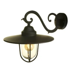 Lutec Lucy Outdoor Wall Lantern - Black -Chic Lighting Store 12840500 1704833193538328